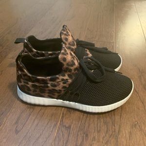 Leopard Print Sneakers